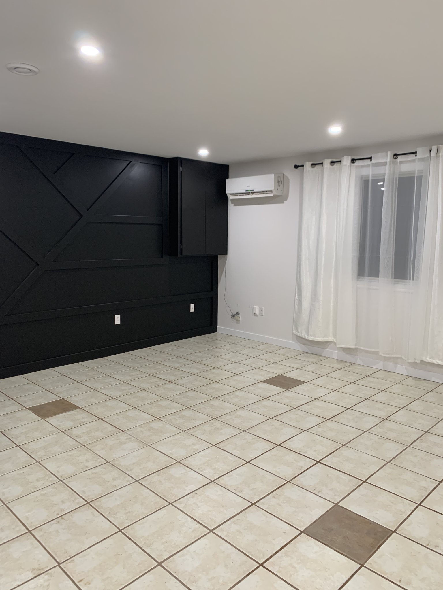Fully renovated bathroom with updated fixtures